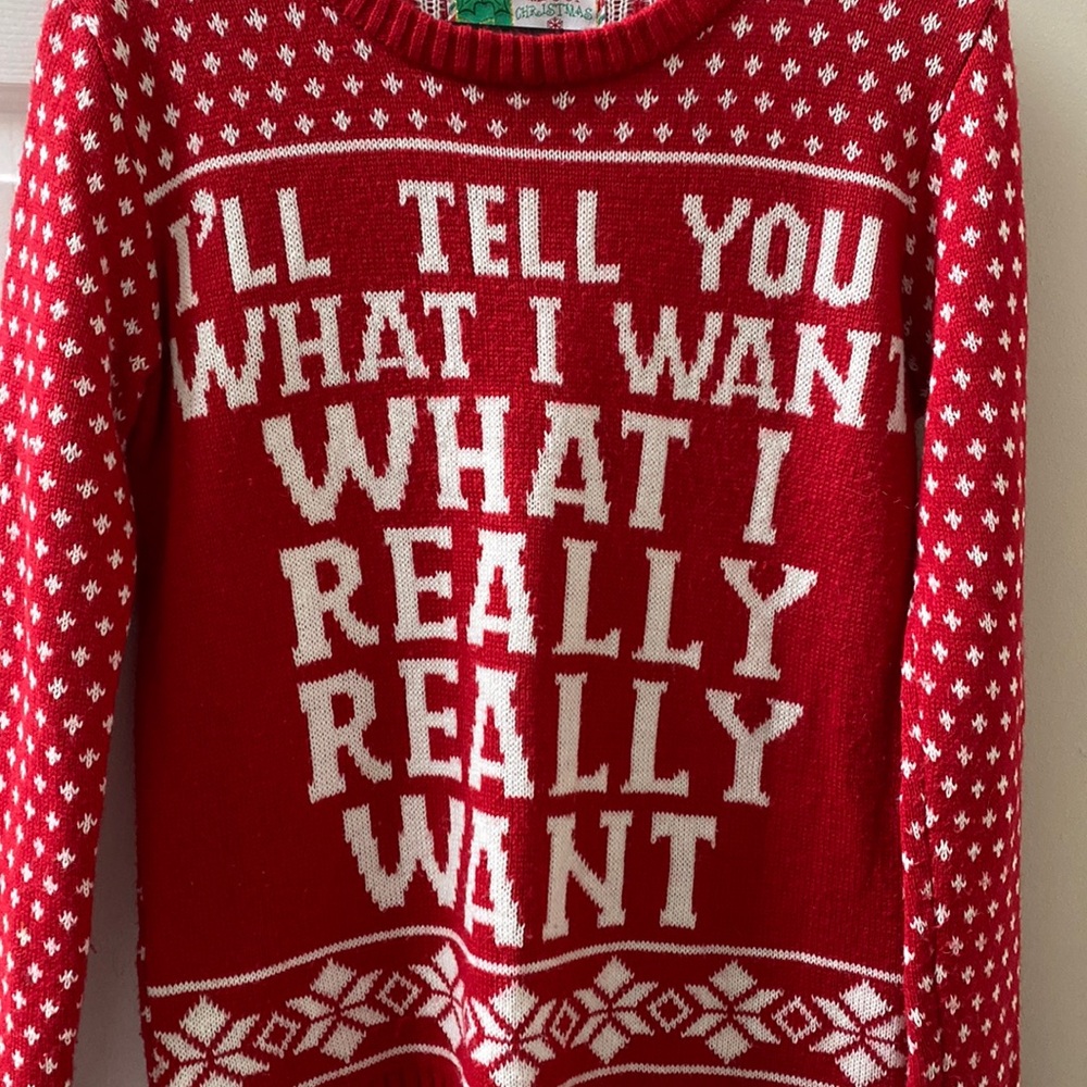 Christmas sweater small